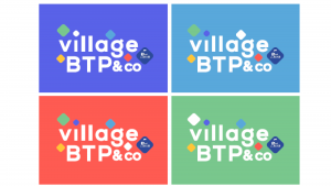 couleurs logo Village BTP&CO